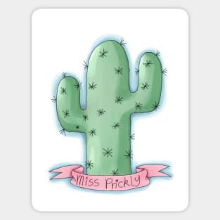 Miss Prickly Sticker